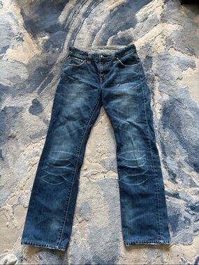Levi's Straight Leg Blue Jeans 28 X 32
